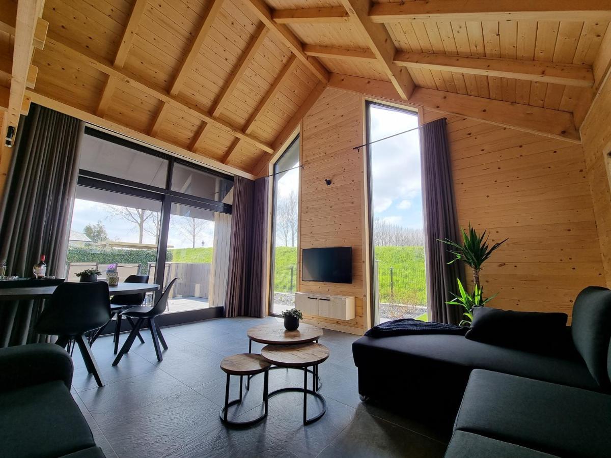Chalet met Sauna en Airconditioning Sint-Annaland Extérieur photo